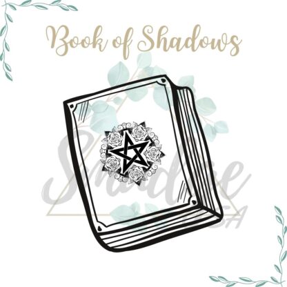 Book of Shadows Worksheet Printable Stationery Smudge SA Crystals 2