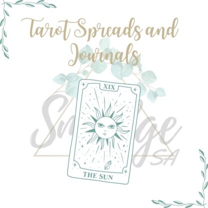 Tarot Spreads and Journals E-books Smudge SA Crystals 2