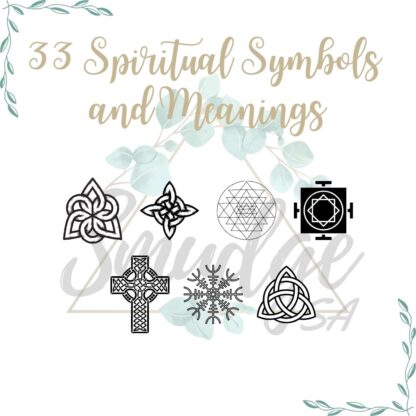 33 Spiritual Symbols & Their Meanings E-books Smudge SA Crystals 2