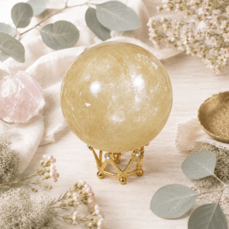 Honey Calcite Sphere - 7.5cm