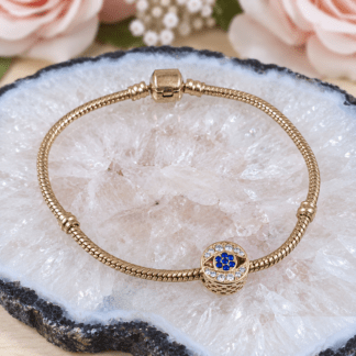 Golden Evil Eye Chain